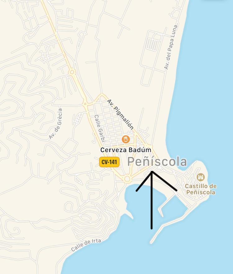Apartamentos Ermitana 22 Peñíscola Dış mekan fotoğraf